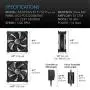AC Infinity MULTIFAN S7-P, Quiet Dual 120mm AC-Powered Fan with Speed Control, UL-Certified for Receiver DVR Playstation Xbox Component Cooling AC Infinity MULTIFAN S7-P, Quiet Dual 120mm AC-Powered Fan with Speed Control, UL-Certified for Receiver DVR Playstation Xbox Component Cooling