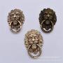ShungFun 3Pcs Lion Pattern Cell Phone Ring Stand Holder Metal Buckle Tablet Finger Ring Kickstand for All Phones Tablets