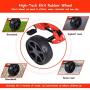 Costzon Go Kart, 4 Wheel Powered Ride On Toy, Kids Pedal Cars for Outdoor, Racer Pedal Car with Clutch, Brake, EVA Rubber Tires, Adjustable Seat (Red Go Kart)