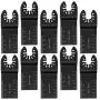 10PCS Oscillating Tool Blades Wood Quick Release Oscillating Saw Blade for Multimaster Porter Rockwell Cable Black Decker Bosch Craftsman (10 Pack) 10PCS Oscillating Tool Blades Wood Quick Release Oscillating Saw Blade for Multimaster Porter Rockwell Cable Black Decker Bosch Craftsman (10 Pack)