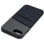 Dockem iPhone SE 2, iPhone 8/7 Wallet Case with Built-in Metal Plate for Magnetic Mounting & 2 Credit Card Holder Slots (M2, Black and Grey, Luxe Canvas Style Synthetic Leather) Dockem iPhone SE 2, iPhone 8/7 Wallet Case with Built-in Metal Plate for Magnetic Mounting & 2 Credit Card Holder Slots (M2, Black and Grey, Luxe Canvas Style Synthetic Leather)
