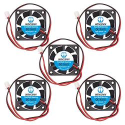 WINSINN 40mm Fan 5V Dual Ball Bearing Brushless 4010 40x10mm - High Speed (Pack of 5Pcs)