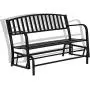 Patio Glider Bench Garden Bench for Patio Outdoor Bench Metal Bench Park Bench Cushion for Yard Porch Clearance Work Entryway Patio Glider Bench Garden Bench for Patio Outdoor Bench Metal Bench Park Bench Cushion for Yard Porch Clearance Work Entryway