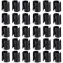 54-Pack Wire Shelving Shelf Lock Clips for 1'' Diameter Post- Shelving Sleeves, Wire Shelf Clips, Fits with Metro, Thunder Group, Alera, Honey Can Do, Eagle, Regency, Winco,Advanced Tabco,and More