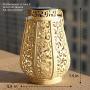 Kurala 2 Pack Hanging Solar Lanterns Solar Lights Waterproof Metal Garden Patio Lawn Outdoor Decoration