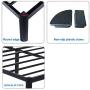 V&LX 18 Inch Tall V1406 UP-Support Deluxe Metal Slat Bed Frame (King)