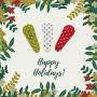 Beaditive Embroidery Scissors Sheath (3-Piece Set) Christmas | Red, White, Green Polka Dot