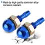 2pcs Windshield Washer Nozzle, Keenso Universal Car Auto Windshield Wiper Spray Jet Nozzle Replacement Kit(Blue)