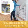 Safety 1st Ready to Install Baby Gate (White) Safety 1st Ready to Install Baby Gate (White)