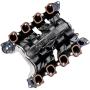 APDTY 726486 Intake Manifold w/Plastic Throttle Body Housing Upgraded Metal Coolant Passage Fits Ford F150 Lobo Pickup w/4.6L Romeo Engine Ford E150 E250 Van w/4.6L Romeo Engine (8th Digit Of VIN W)