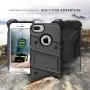 ZIZO Bolt Series for iPhone 8 Plus Case/iPhone 7 Plus Case Military Grade Includes Glass Screen Protector, Belt Holster Clip Lanyard (Gunmetal Gray)