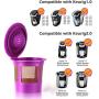 GoodCups 6 Reusable K Cups for Keurig K-Duo, K-Classic, K-Elite, K-Select, K-Cafe, K-Compact, K200, K300, K400, K500, Refillable Kcups Coffee Filters for 2.0 and 1.0 Brewers