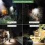 BAXIA TECHNOLOGY Solar Lights Outdoor, Wireless 100 LED Solar Motion Sensor Lights Waterproof Security Wall Lighting Outside for Front Door, Backyard, Steps, Garage, Garden (2000LM, 4PACK) BAXIA TECHNOLOGY Solar Lights Outdoor, Wireless 100 LED Solar Motion Sensor Lights Waterproof Security Wall Lighting Outside for Front Door, Backyard, Steps, Garage, Garden (2000LM, 4PACK)