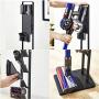 BENOSS Stable Metal Storage Bracket Stand Holder No-Drill Vacuum Docking Station for Dyson Handheld for V11 V10 V8 V7 V6 Cordless Vacuum Cleaners and Accessories