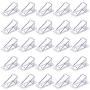 JSP Manufacturing V2-Mini Roof Guard Snow Guard Prevent Sliding Ice Snow Stop Buildup Plastic Multipack-Multicolor (100, Clear)