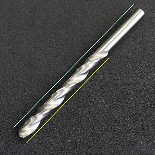 2/pack Solid Carbide Drill Bit 3/32 inch for Hardened Steel Hard ness HRa 91.3 AEROSPACE STANDARD K20 Tungsten Carbide Jobber Length Twist Drill for Metal 118 degree Four Facet Point Angle Fractional Size 2/pack Solid Carbide Drill Bit 3/32 inch for Hardened Steel Hard ness HRa 91.3 AEROSPACE STANDARD K20 Tungsten Carbide Jobber Length Twist Drill for Metal 118 degree Four Facet Point Angle Fractional Size