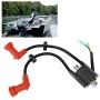 Acouto Rubber + Metal Ignition Coil Assy Fits for Outboard Parsun 9.9HP 15HP E 15 9.9 M, 6B4-85570-00