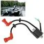 Acouto Rubber + Metal Ignition Coil Assy Fits for Outboard Parsun 9.9HP 15HP E 15 9.9 M, 6B4-85570-00