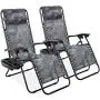 Best Choice Products Set of 2 Adjustable Steel Mesh Zero Gravity Lounge Chair Recliners w/Pillows and Cup Holder Trays, Camoflage Best Choice Products Set of 2 Adjustable Steel Mesh Zero Gravity Lounge Chair Recliners w/Pillows and Cup Holder Trays, Camoflage