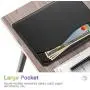 Fintie Case for iPad Air 4 10.9 Inch 2020 with Pencil Holder, Multi-Angle Viewing Cover [Supports Pencil 2nd Gen Charging] with Pocket, Auto Sleep/Wake for iPad Air 4th Generation, Black