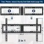 JUSTSTONE Tilt TV Wall Mount Bracket for 40-90 Inches LED, Plasma Flat Screen Curved TVs, TV Mount with VESA 800x400mm, Fits 16'' to 24'' Studs and Loading Capacity 165 lbs, Low Profile and Space Save JUSTSTONE Tilt TV Wall Mount Bracket for 40-90 Inches LED, Plasma Flat Screen Curved TVs, TV Mount with VESA 800x400mm, Fits 16'' to 24'' Studs and Loading Capacity 165 lbs, Low Profile and Space Save