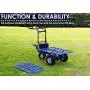 Landworks Utility Service Cart Wheelbarrow Power Wagon Super Duty Electric 48V DC Li-Ion Battery Powered 500LBS Load & 1000LBS+ Hauling Capacity Farm & Garden Dump w/All Purpose Modular Cargo Bed Landworks Utility Service Cart Wheelbarrow Power Wagon Super Duty Electric 48V DC Li-Ion Battery Powered 500LBS Load & 1000LBS+ Hauling Capacity Farm & Garden Dump w/All Purpose Modular Cargo Bed