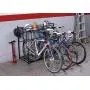 BirdRock Home 4 Bike Stand Rack with Storage – Metal Floor Bicycle Nook – Great for Parking Road, Mountain, Hybrid or Kids Bikes – Garage Organizer - Helmet - Sports Storage Station - Black BirdRock Home 4 Bike Stand Rack with Storage – Metal Floor Bicycle Nook – Great for Parking Road, Mountain, Hybrid or Kids Bikes – Garage Organizer - Helmet - Sports Storage Station - Black