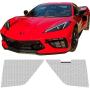Mesh Set for 2020-2021 Chevy Corvette C8 Radiator Grille Vent