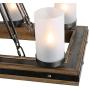 LNC A03487 Wood Chandelier Kitchen Island Lighting for Dining Rooms, Restraunt, Cafe, Bar Counter, Model