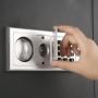 Paragon Lock & Safe - 7725 Superior Wall Safe 7725 Flat Electronic Wall Safe For Jewelry Security -