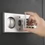 Paragon Lock & Safe - 7725 Superior Wall Safe 7725 Flat Electronic Wall Safe For Jewelry Security - Paragon Lock & Safe - 7725 Superior Wall Safe 7725 Flat Electronic Wall Safe For Jewelry Security -