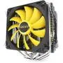 Reeven Okeanos 140mm Air CPU Cooler, Twin Heatsinks/PWM Fans with 6 Heatpipes, Intel LGA1151, AMD Reeven Okeanos 140mm Air CPU Cooler, Twin Heatsinks/PWM Fans with 6 Heatpipes, Intel LGA1151, AMD