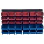 Storage Drawers-30 Compartment Wall Mount Organizer Bins- Easy Access Compartments for Hardware, Nails, Screws, Beads, Jewelry, and More by Stalwart Storage Drawers-30 Compartment Wall Mount Organizer Bins- Easy Access Compartments for Hardware, Nails, Screws, Beads, Jewelry, and More by Stalwart