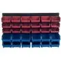 Storage Drawers-30 Compartment Wall Mount Organizer Bins- Easy Access Compartments for Hardware, Nails, Screws, Beads, Jewelry, and More by Stalwart