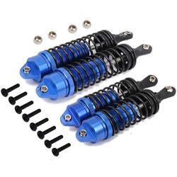 Front Rear Shock Absorber Damper Set Aluminum Upgrade Parts for 1 10 Slash 4x4 4WD RC Car