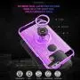 LG V35 Case,LG V35 ThinQ / V30 / LG V30S / LG V30 Plus Case with HD Phone Screen Protector,Ymhxcy 360 Degree Rotating Ring & Bracket Dual Layer Resistant Back Cover for LG V30 +ZH Purple