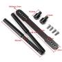 RC-Hub 1Set Body Post Mounts Metal Front and Rear Shell Column for 1:10 Axial SCX10 90046 90047 RC Car (Black)