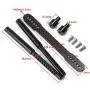 RC-Hub 1Set Body Post Mounts Metal Front and Rear Shell Column for 1:10 Axial SCX10 90046 90047 RC Car (Black)