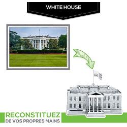 Fascinations Metal Earth White House 3D Metal Model Kit