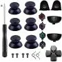 Yosikr Pairs Thumbsticks Joystick for Playstation 4 PS4 Controller with Cross Screwdriver + L2 R2 L1 R1 Trigger Replacement Parts + ABXY Bullet Buttons + D-pad + Small Spring (Balck 5 Pairs(10PCS)) Yosikr Pairs Thumbsticks Joystick for Playstation 4 PS4 Controller with Cross Screwdriver + L2 R2 L1 R1 Trigger Replacement Parts + ABXY Bullet Buttons + D-pad + Small Spring (Balck 5 Pairs(10PCS))