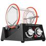 BestEquip Jewelry Polisher Tumbler 3kg 6.6 Lbs Capacity Jewelry Polisher Machine with Glass Barrel Mini Polisher Tumbler for Jewelry (6.6Lbs Capacity)