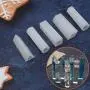 EuTengHao 229Pcs DIY Jewelry Casting Molds Tools Set More Than 120 Designs Contains 8 Silicone Jewelry Resin Molds with 70 Designs,1 Earring Molds with 25 Designs,2 Necklace Bear Molds,3 Diamonds Mold
