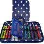 BeCraftee Crochet Hook Set with Ergonomic Handles for Extreme Comfort. Perfect Crochet Hooks for Arthritic Hands, Smooth Knitting Needles for Superior Results & 22 Knitting Accessories.