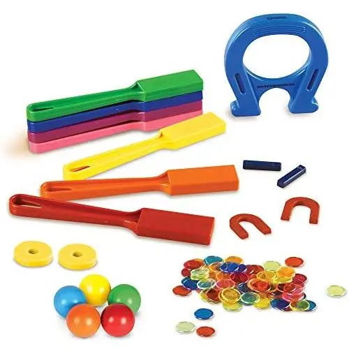 Learning Resources Super Magnet Lab Kit, STEM Toy, Critical Thinking, 119 Pieces, Ages 5+ Learning Resources Super Magnet Lab Kit, STEM Toy, Critical Thinking, 119 Pieces, Ages 5+
