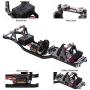 GoolRC RC Car Frame Carbon Fiber Metal Car Chassis Beam with 540 Motor for AXIAL SCX10 RC Crawler Climbing Car DIY