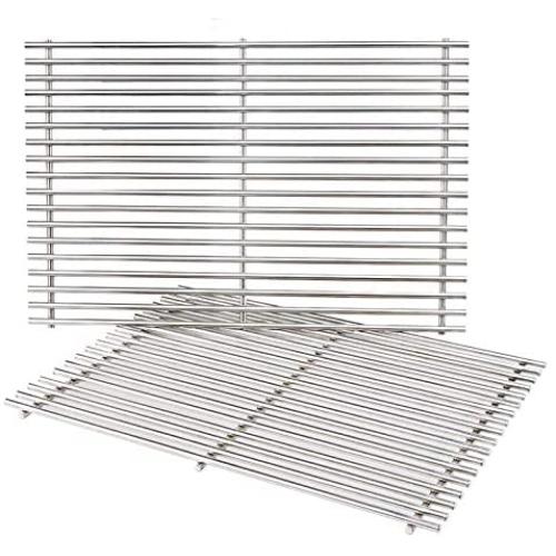 SHINESTAR 7528 19.5'' Grill Grates Replacement Parts for Weber Genesis 300 Series, Genesis E310, E330, Heavy Duty Stainless Steel Cooking Grates