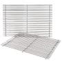 SHINESTAR 7528 19.5'' Grill Grates Replacement Parts for Weber Genesis 300 Series, Genesis E310, E330, Heavy Duty Stainless Steel Cooking Grates