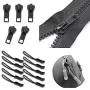 YaHoGa 143 Pieces Zipper Repair Kit Zipper Replacement with Zipper Install Plier for Bags, Jackets, Tents, Luggage, Backpacks, Sleeping Bag