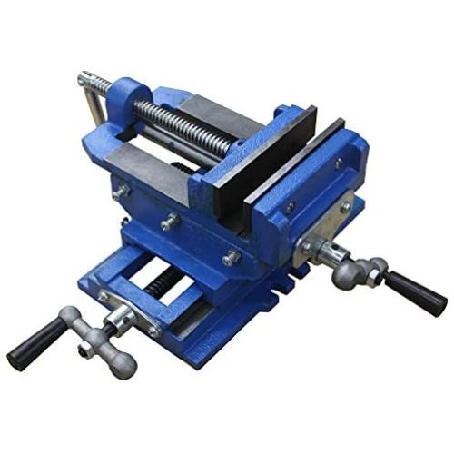 HFS (Tm) 5'' Cross Slide Vise Drill Press Metal Milling 2 Way X-Y Heavy Duty Clamp Machine