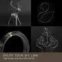 Aluminum Wire Black 3.0 mm 32.8 feet(10 M) Sculpture Metal Wire,Armature Wire for Clay,Wire for Crafts